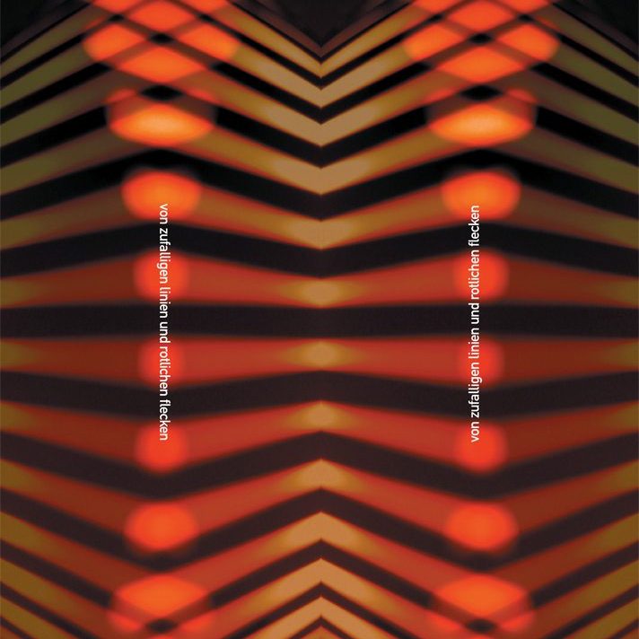 Accidental lines and red splashes